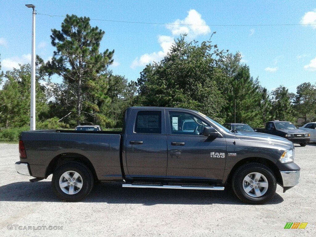 2018 1500 Tradesman Quad Cab - Granite Crystal Metallic / Black/Diesel Gray photo #6