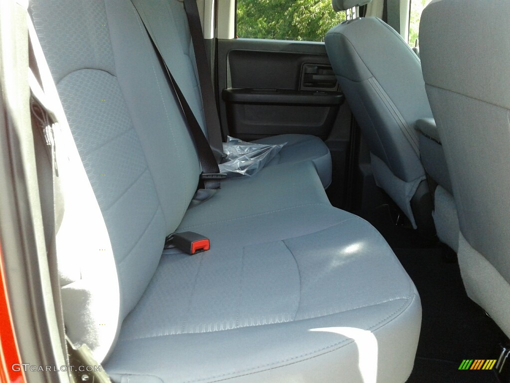 2018 1500 Express Quad Cab - Flame Red / Black/Diesel Gray photo #11