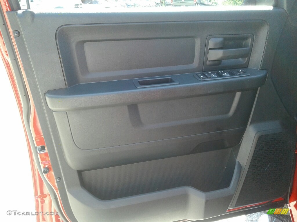 2018 1500 Express Quad Cab - Flame Red / Black/Diesel Gray photo #17