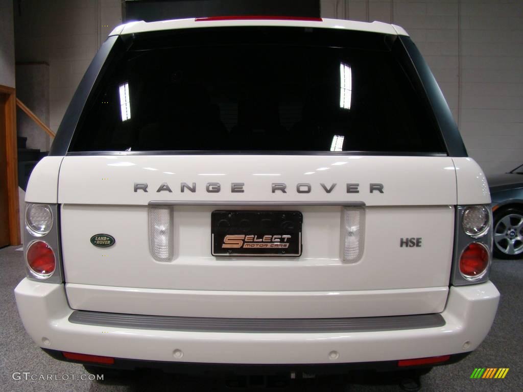 2007 Range Rover HSE - Chawton White / Sand/Jet photo #5