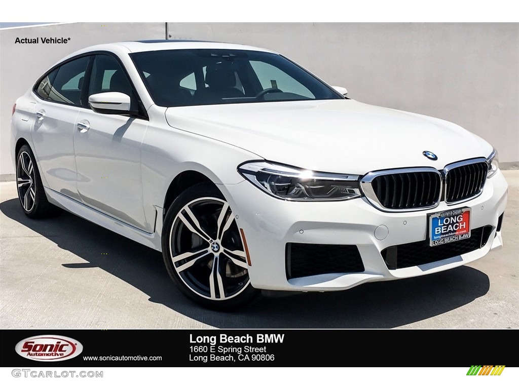 2018 6 Series 640i xDrive Gran Turismo - Alpine White / Black photo #1