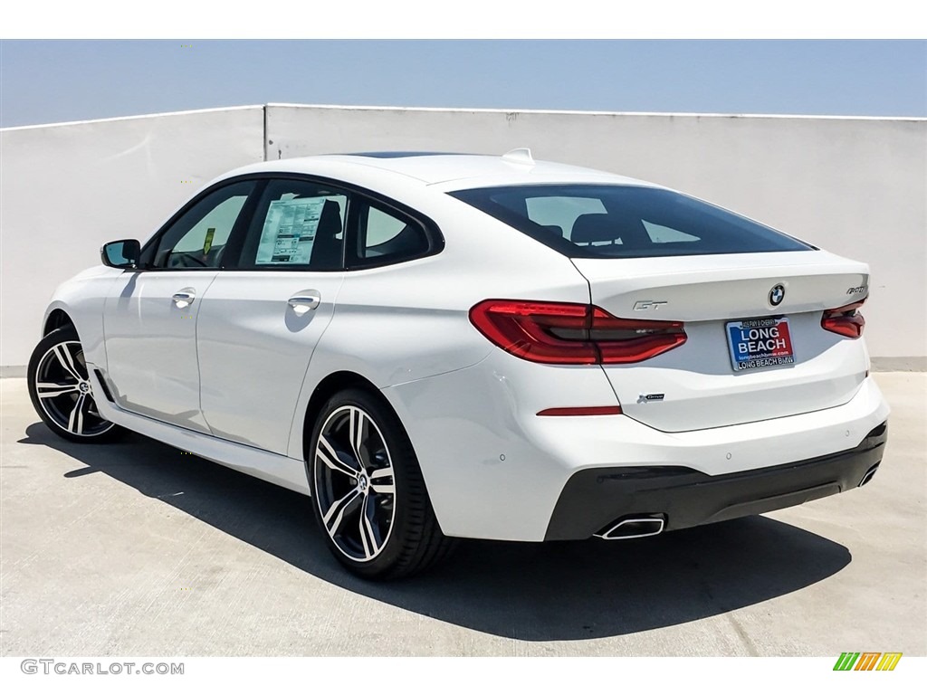 2018 6 Series 640i xDrive Gran Turismo - Alpine White / Black photo #3