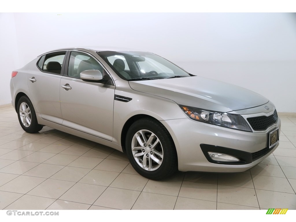 2012 Optima LX - Satin Metal / Beige photo #1