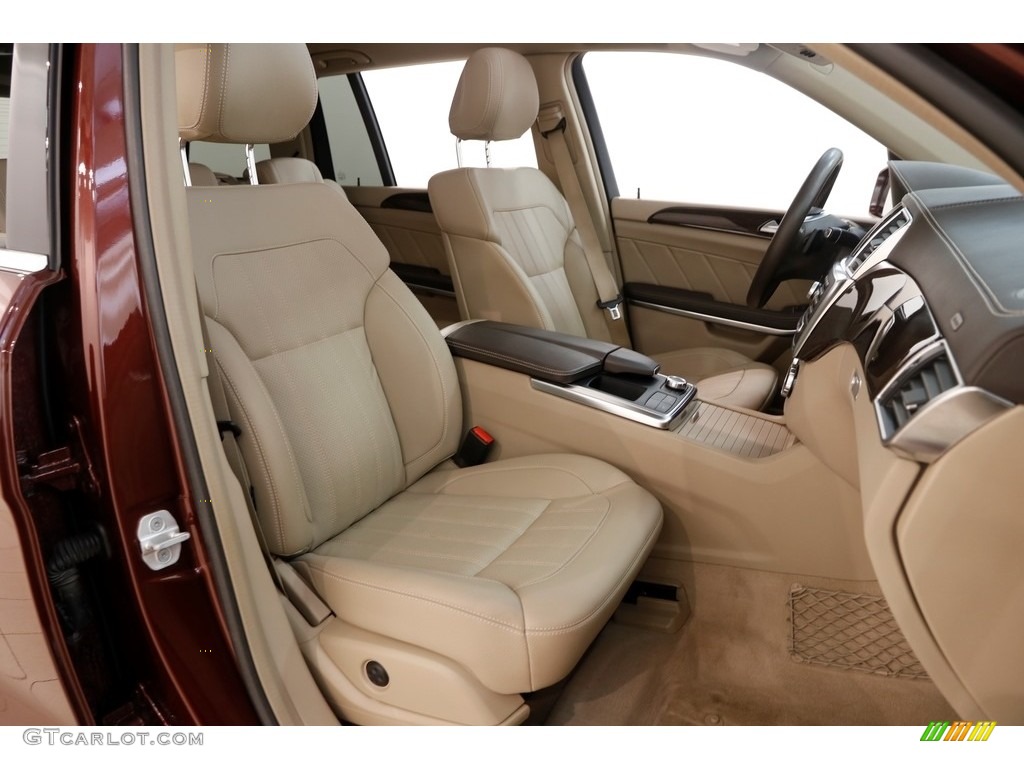 2014 GL 350 BlueTEC 4Matic - Cinnabar Red Metallic / Almond Beige photo #19