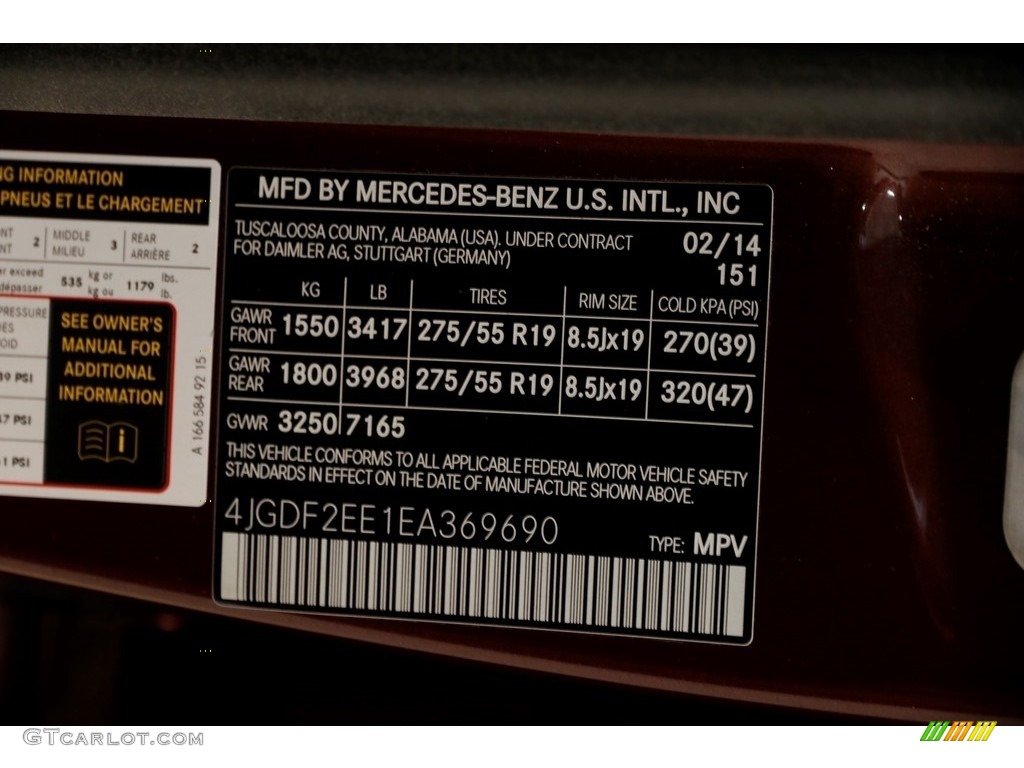 2014 GL 350 BlueTEC 4Matic - Cinnabar Red Metallic / Almond Beige photo #25