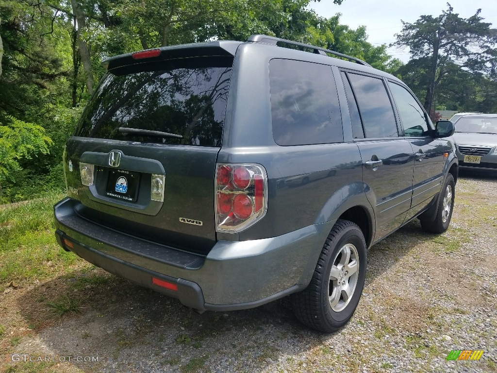 2006 Pilot EX 4WD - Steel Blue Metallic / Gray photo #5