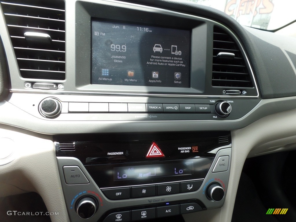 2018 Elantra Value Edition - Mineral Beige / Beige photo #17