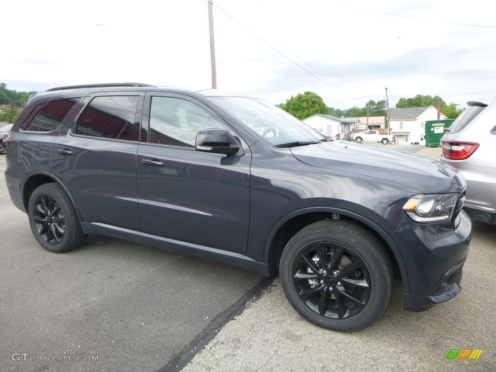 2018 Durango GT AWD - Bruiser Gray / Black photo #7