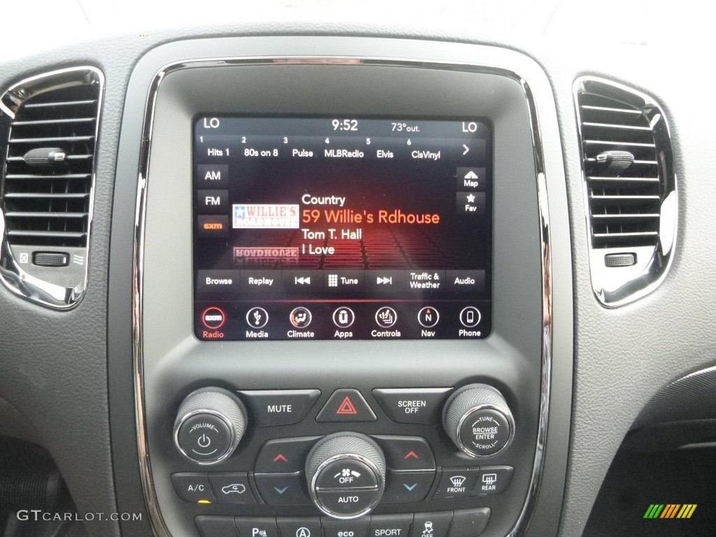 2018 Durango GT AWD - Bruiser Gray / Black photo #18