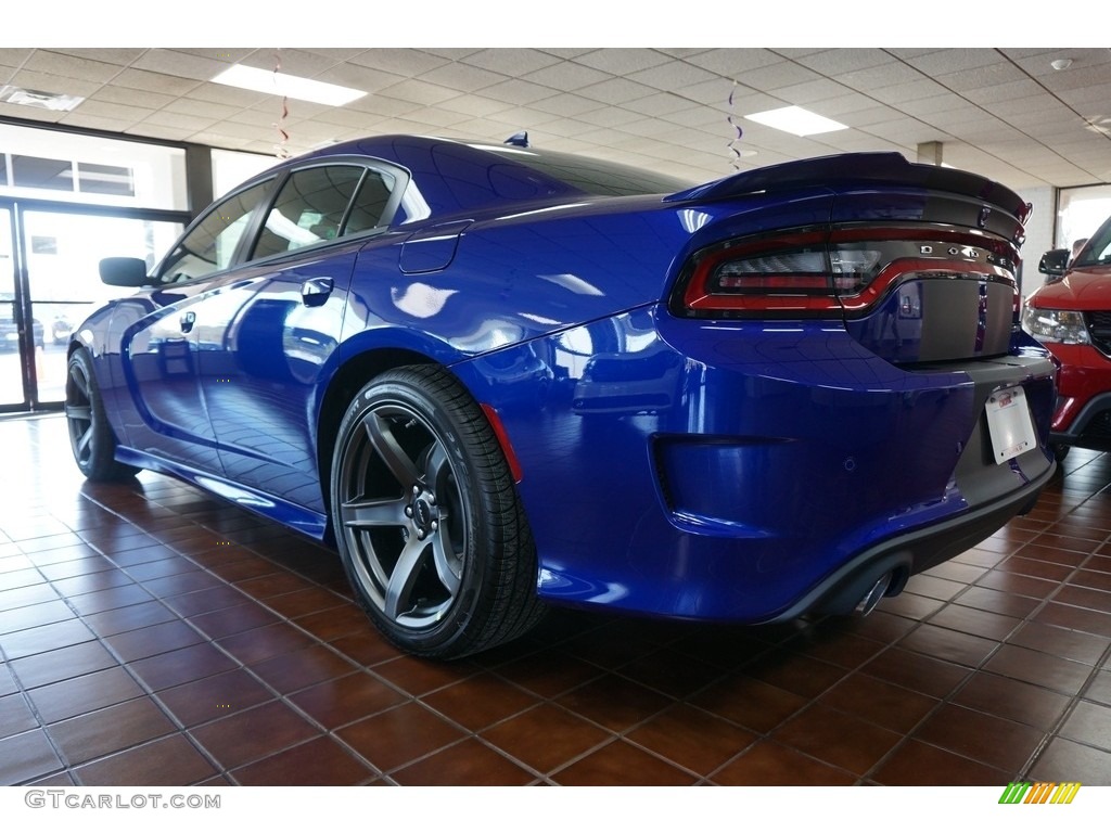 2018 Charger SRT Hellcat - IndiGo Blue / Black photo #5
