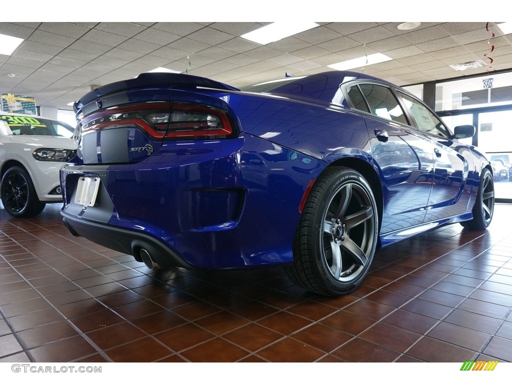 2018 Charger SRT Hellcat - IndiGo Blue / Black photo #7