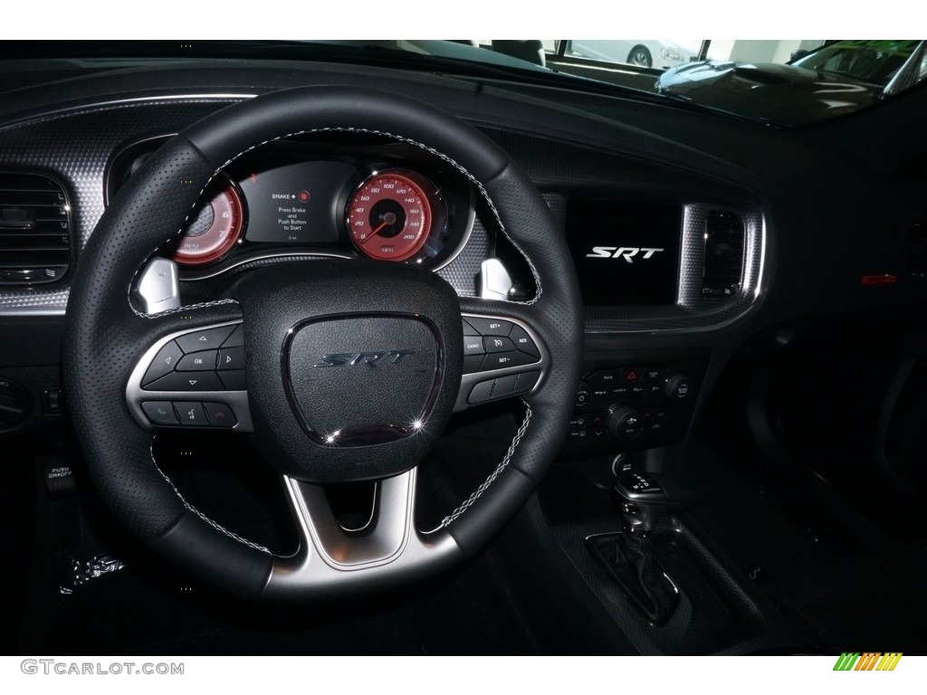 2018 Charger SRT Hellcat - IndiGo Blue / Black photo #10