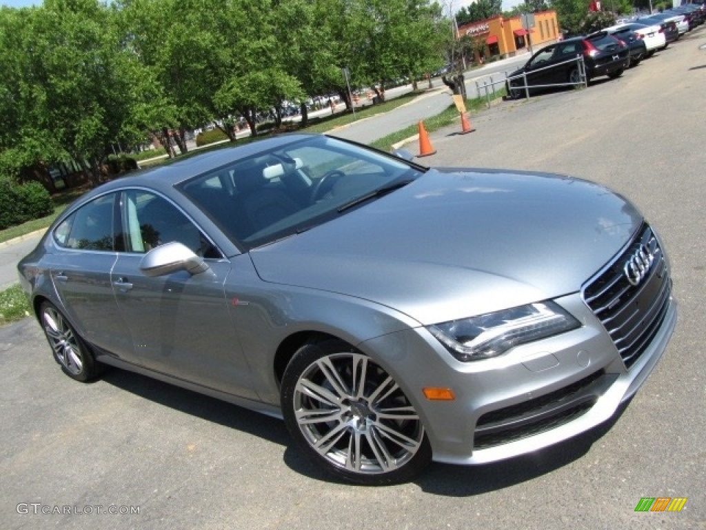 2013 A7 3.0T quattro Prestige - Quartz Gray Metallic / Nougat Brown photo #3