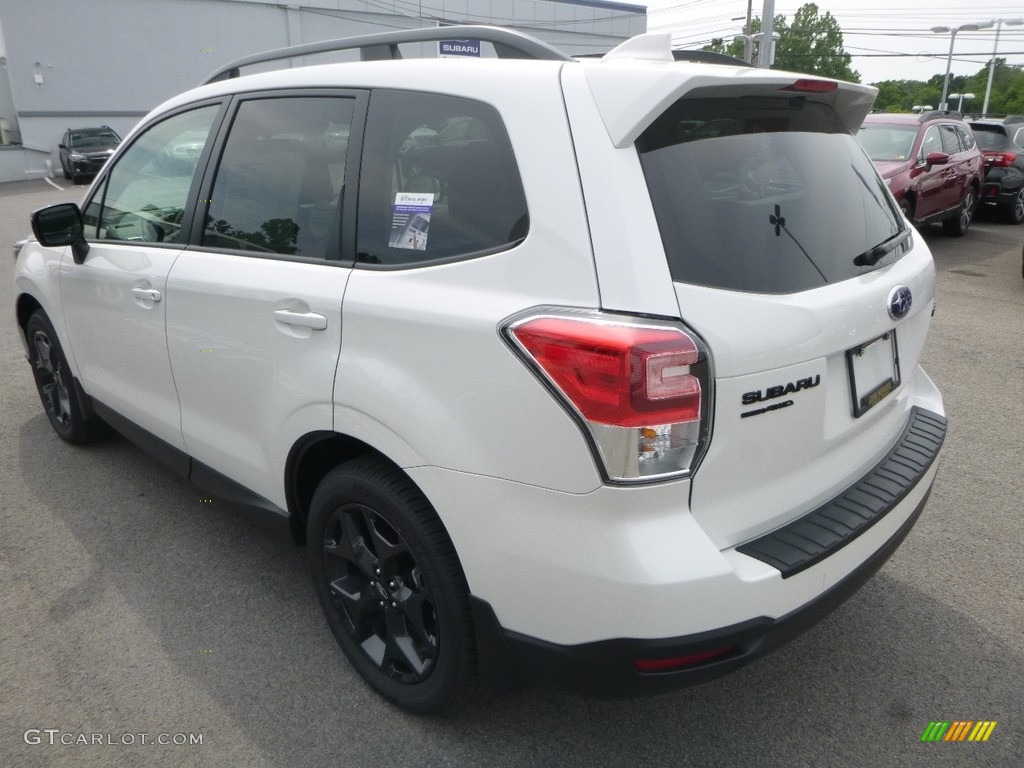 2018 Forester 2.5i Premium - Crystal White Pearl / Black photo #6