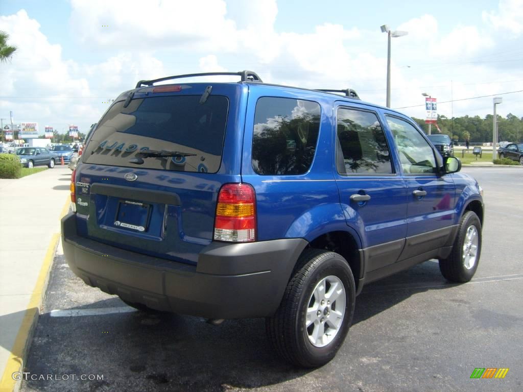 2006 Escape XLT - Sonic Blue Metallic / Medium/Dark Pebble photo #3