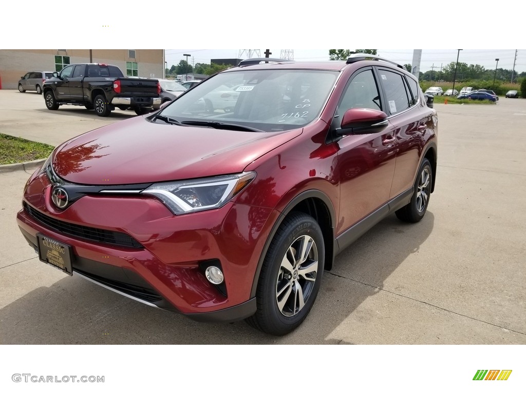 2018 RAV4 XLE - Ruby Flare Pearl / Ash photo #1