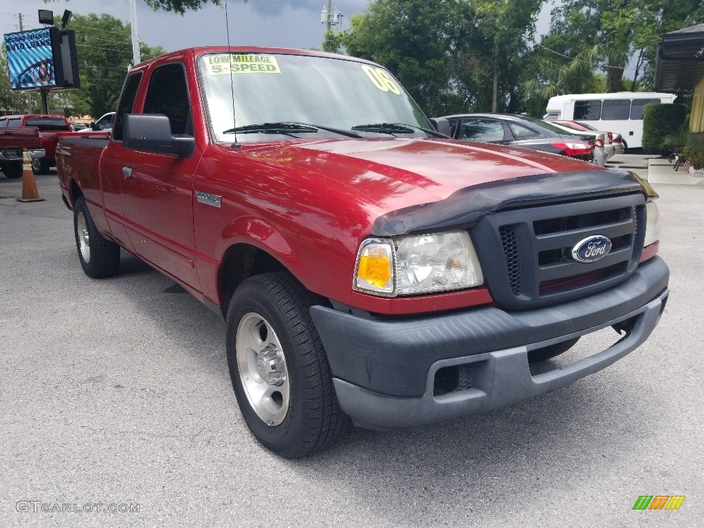 Redfire Metallic Ford Ranger