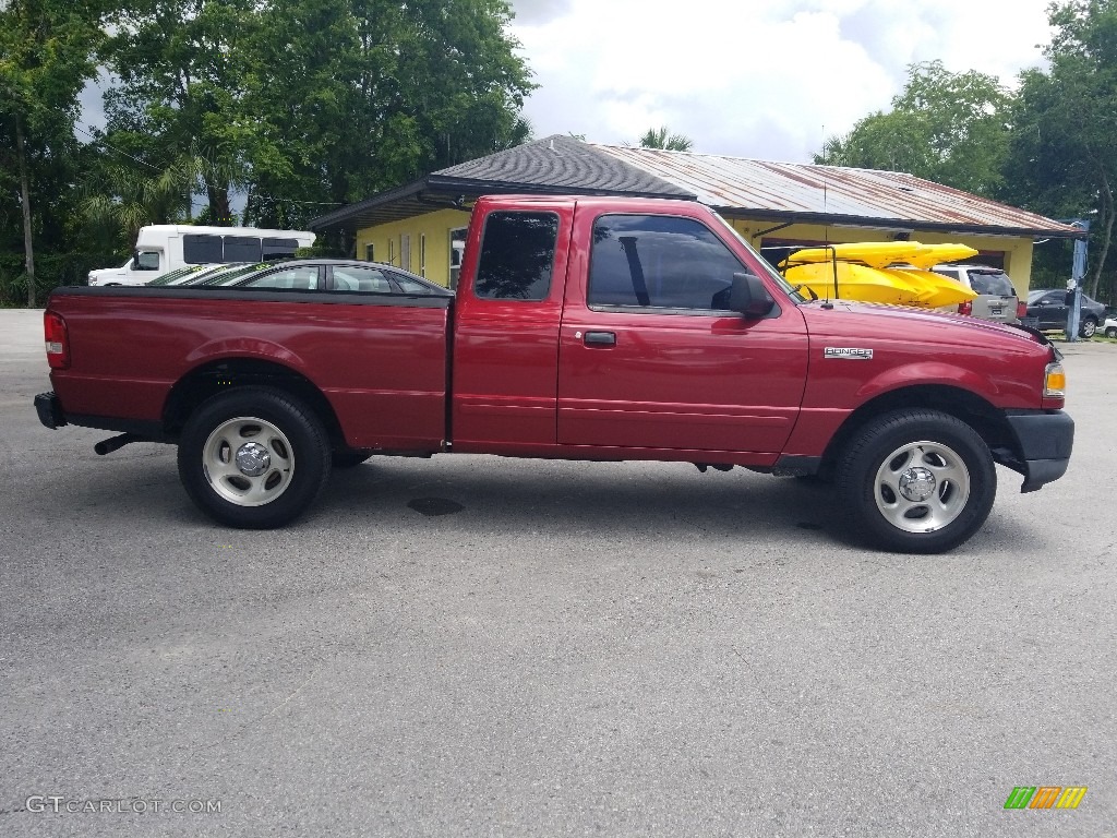 2006 Ranger XLT SuperCab - Redfire Metallic / Medium Dark Flint photo #2