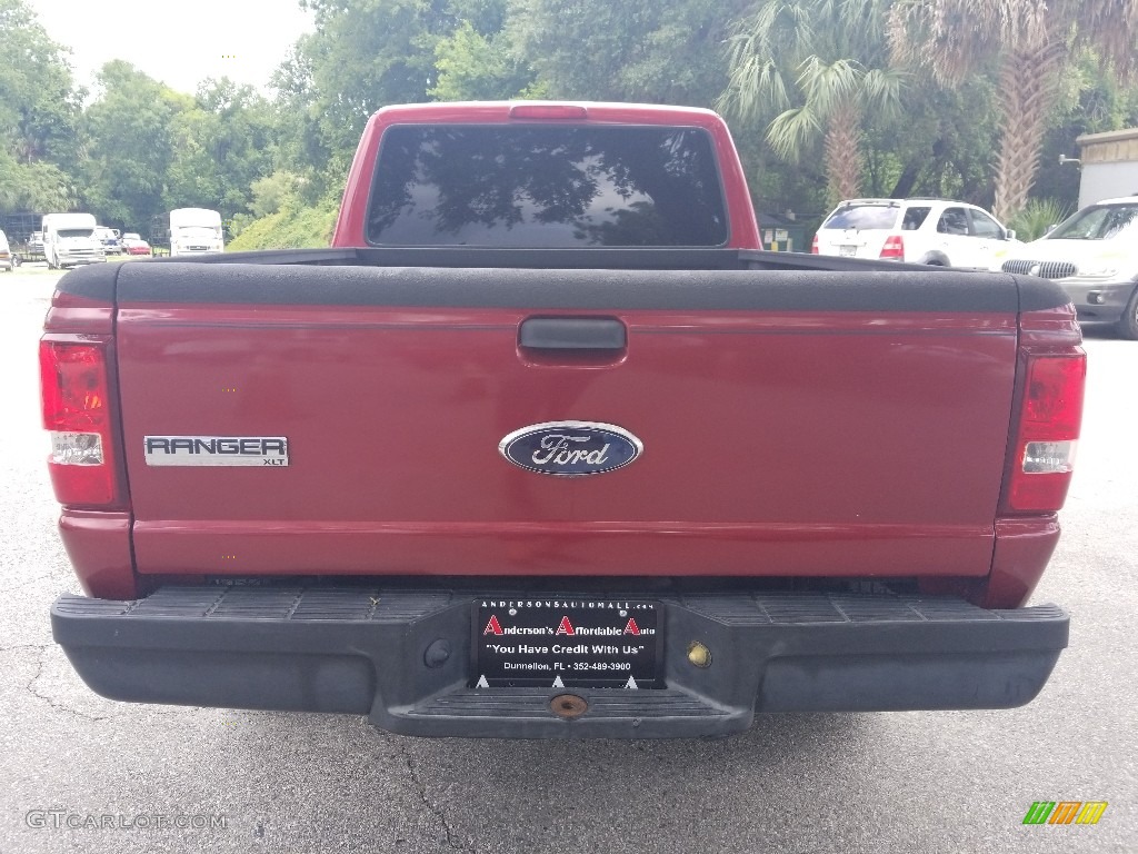 2006 Ranger XLT SuperCab - Redfire Metallic / Medium Dark Flint photo #4