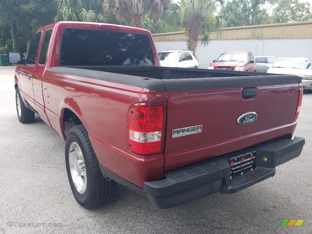 2006 Ranger XLT SuperCab - Redfire Metallic / Medium Dark Flint photo #5