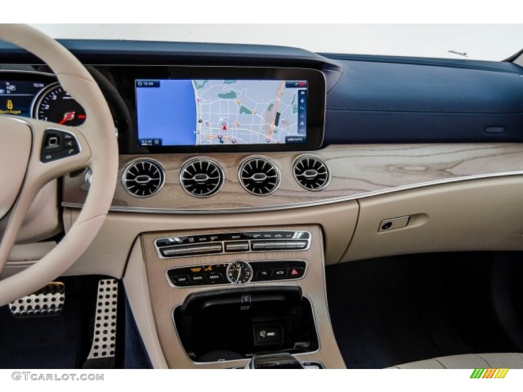 2018 E 400 Coupe - Lunar Blue Metallic / Macchiato Beige/Yacht Blue photo #5