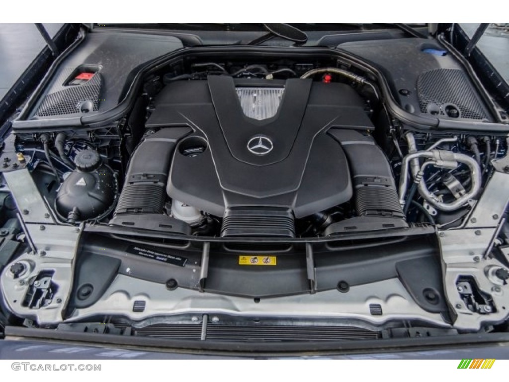 2018 E 400 Coupe - Lunar Blue Metallic / Macchiato Beige/Yacht Blue photo #8