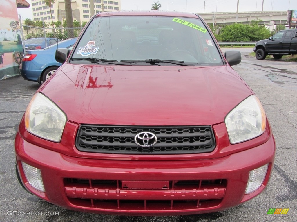 2003 RAV4  - Impulse Red / Gray photo #4