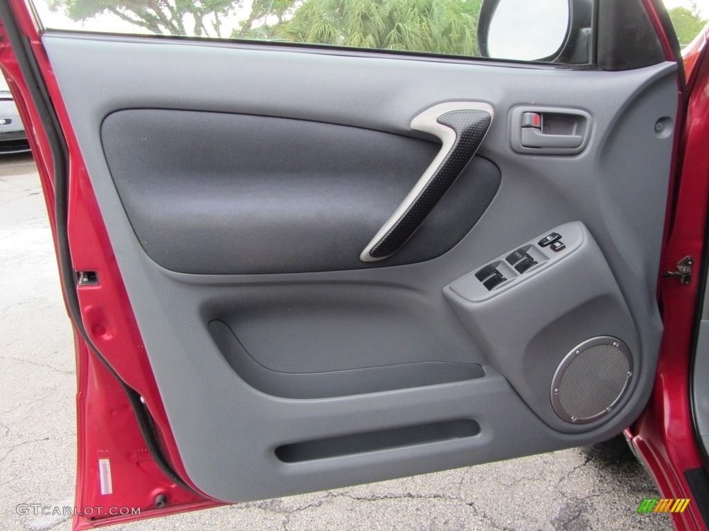 2003 RAV4  - Impulse Red / Gray photo #9