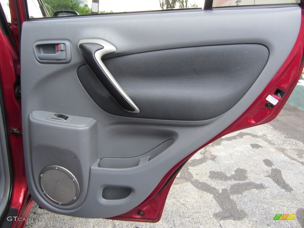 2003 RAV4  - Impulse Red / Gray photo #15