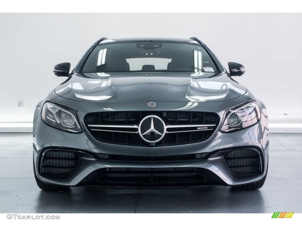 2018 E AMG 63 S 4Matic Wagon - Selenite Grey Metallic / Black photo #2