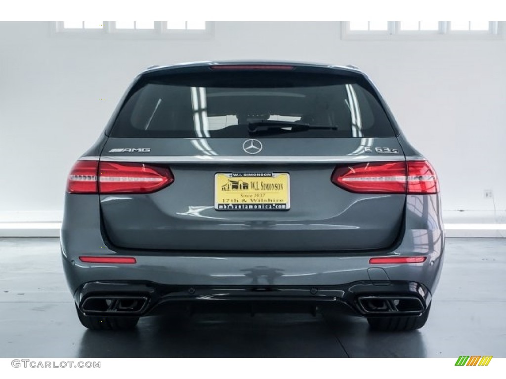 2018 E AMG 63 S 4Matic Wagon - Selenite Grey Metallic / Black photo #3