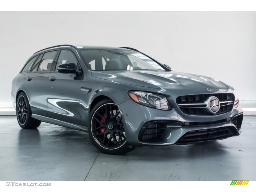 Selenite Grey Metallic 2018 Mercedes-Benz E AMG 63 S 4Matic Wagon Exterior Photo #127627603