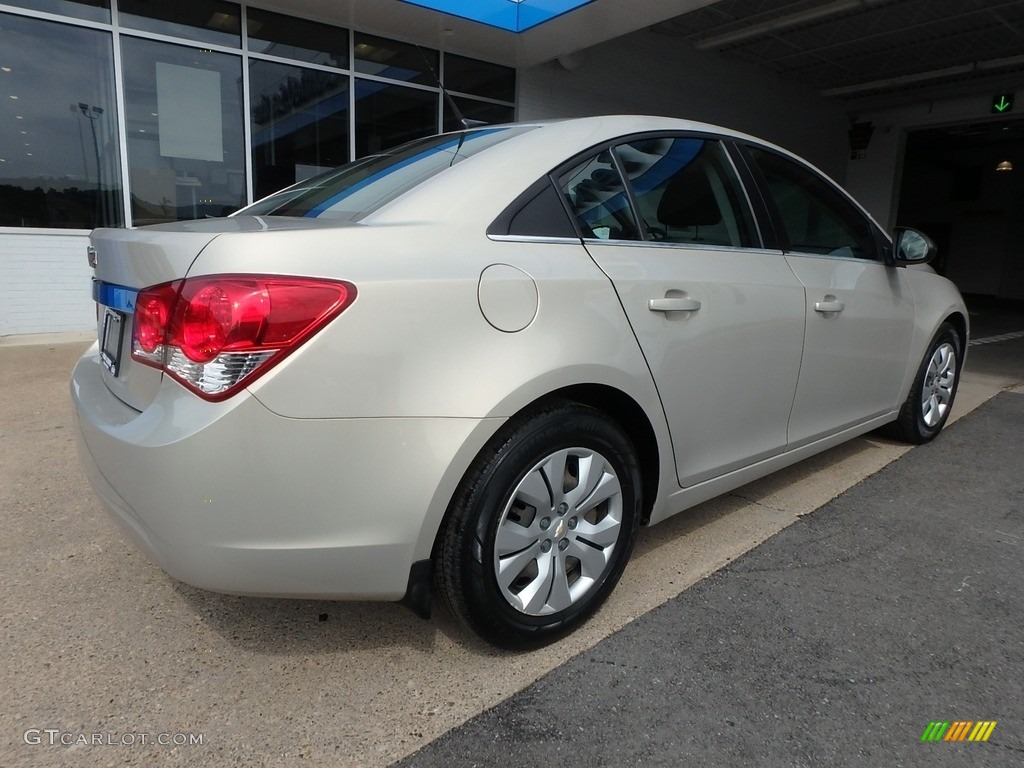 2012 Cruze LS - Gold Mist Metallic / Jet Black/Medium Titanium photo #3