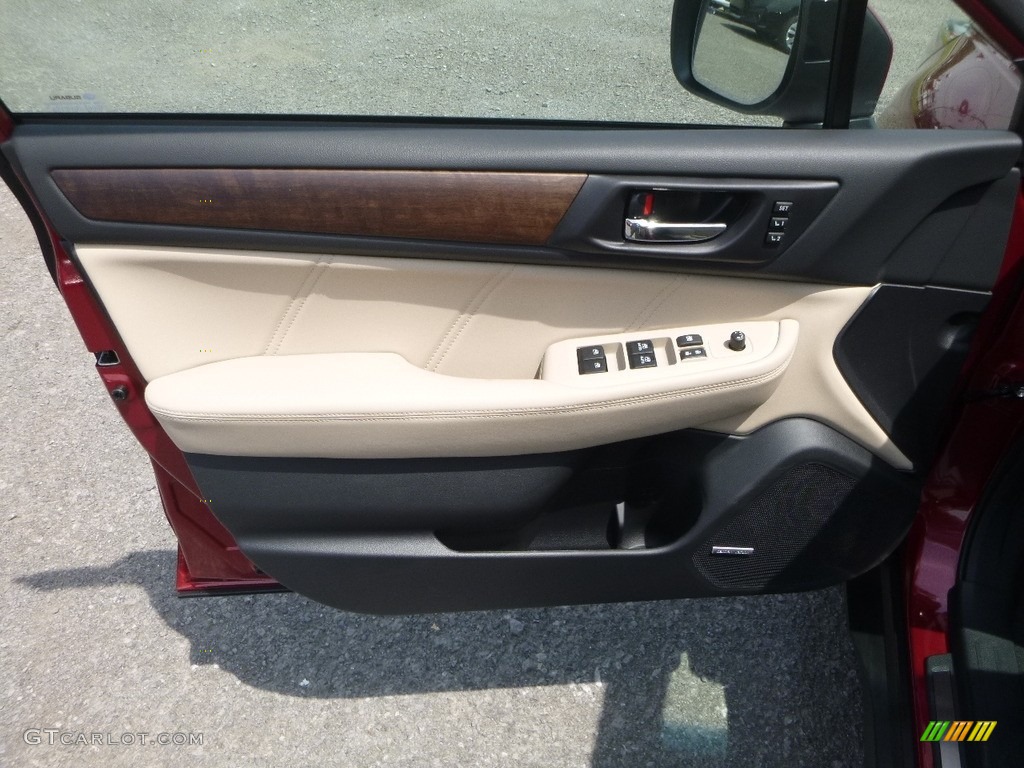 2018 Outback 2.5i Limited - Crimson Red Pearl / Ivory photo #14
