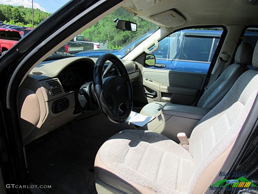 2003 Explorer XLS - Black / Midnight Gray photo #5