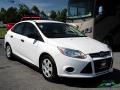 Oxford White - Focus S Sedan Photo No. 7