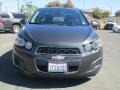 Ashen Gray Metallic - Sonic LT Sedan Photo No. 2