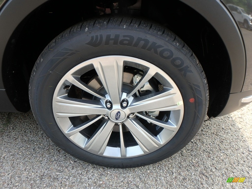 2018 Explorer Limited 4WD - Magnetic Metallic / Ebony Black photo #2