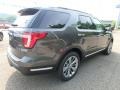 2018 Magnetic Metallic Ford Explorer Limited 4WD  photo #3