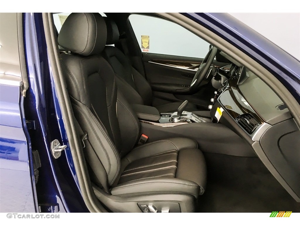 2018 5 Series 540i Sedan - Mediterranean Blue Metallic / Black photo #2