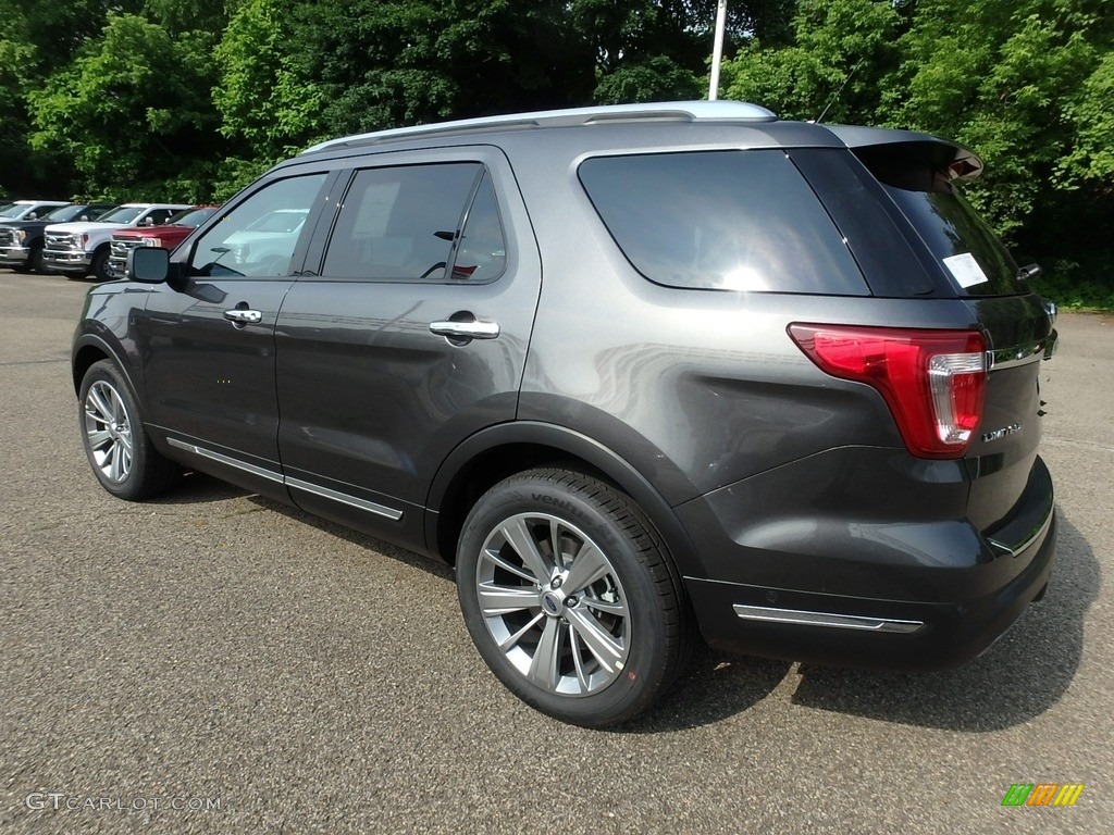 2018 Explorer Limited 4WD - Magnetic Metallic / Ebony Black photo #5