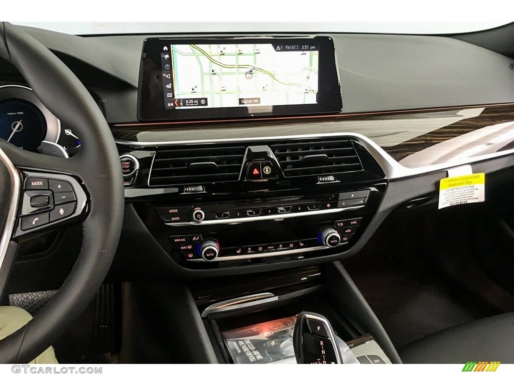 2018 5 Series 540i Sedan - Mediterranean Blue Metallic / Black photo #6