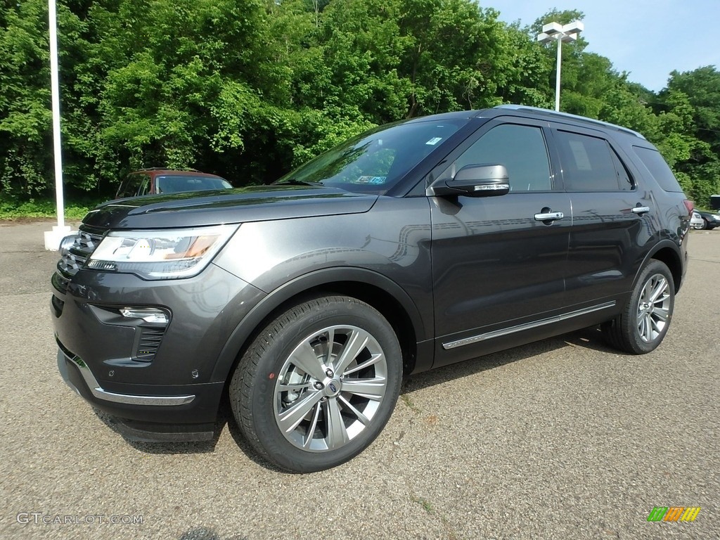 Magnetic Metallic 2018 Ford Explorer Limited 4WD Exterior Photo