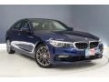 Mediterranean Blue Metallic - 5 Series 540i Sedan Photo No. 12