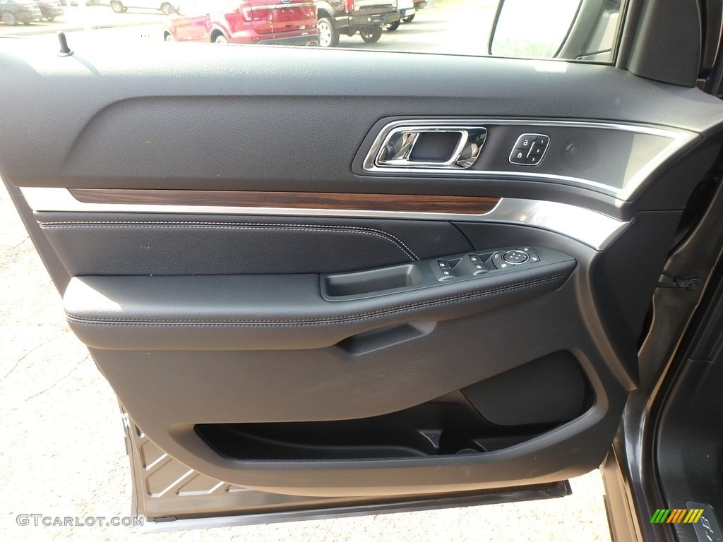 2018 Explorer Limited 4WD - Magnetic Metallic / Ebony Black photo #14