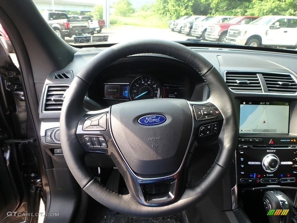 2018 Explorer Limited 4WD - Magnetic Metallic / Ebony Black photo #16