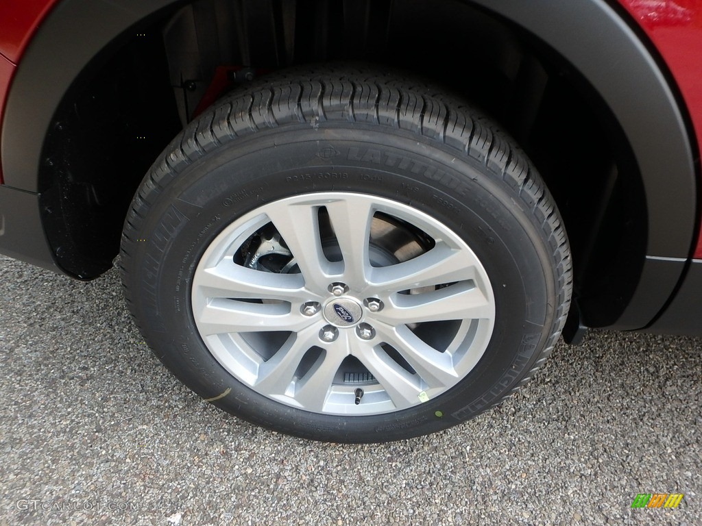 2018 Explorer XLT 4WD - Ruby Red / Ebony Black photo #2