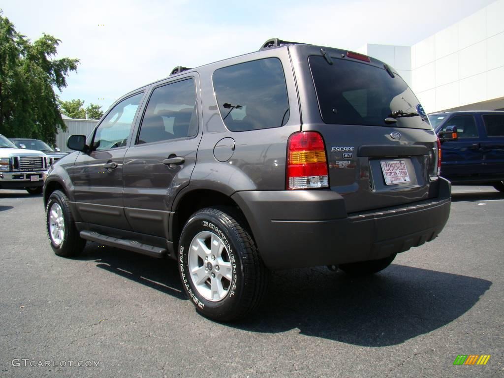 2006 Escape XLT V6 4WD - Dark Shadow Grey Metallic / Medium/Dark Flint photo #26