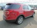 2018 Ruby Red Ford Explorer XLT 4WD  photo #3