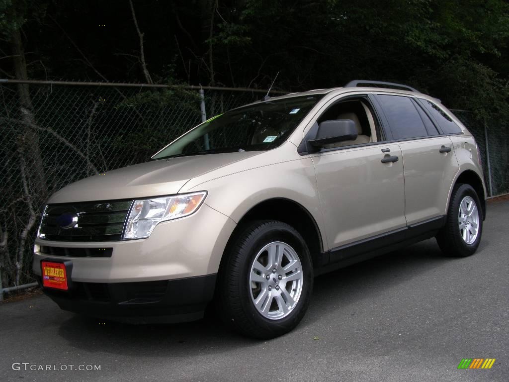 2007 Dune Pearl Metallic Ford Edge SE 12724180 Car